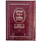 Tehillim Ben Israel (Book of Psalms) - Hebrew English Translated Transliterated 